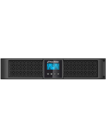 10120024 - Onduleur PowerWalker VI 3000 RT HID 3000 VA / 2700 W, line-interactive, rack/tour 2U, prises 8 IEC C13 + 1 IEC C19