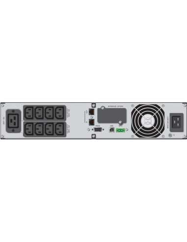 10120024 - Onduleur PowerWalker VI 3000 RT HID 3000 VA / 2700 W, line-interactive, rack/tour 2U, prises 8 IEC C13 + 1 IEC C19