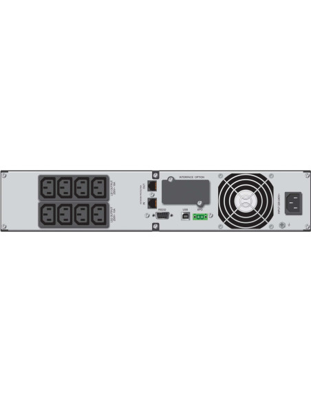 10120028 - Onduleur PowerWalker VI 2000 RT HID 2000 VA / 1800 W, line-interactive, rack/tour 2U, 8 prises IEC C13