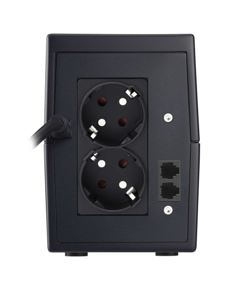 10120048 - Onduleur PowerWalker VI 650 SH 650 VA / 360 W, line-interactive, 2 prises Schuko