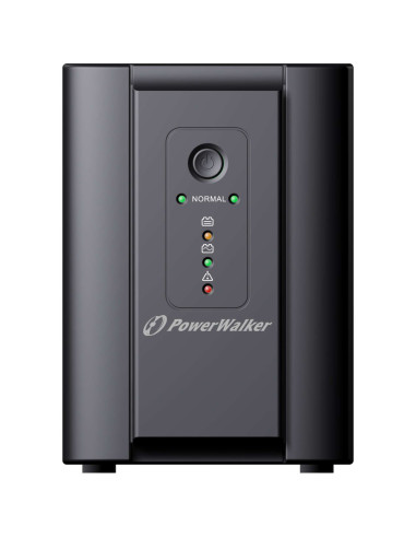 10120051 - Onduleur PowerWalker VI 2200 SH 2200 VA / 1200 W, line-interactive, prises 2 Schuko + 2 IEC C13