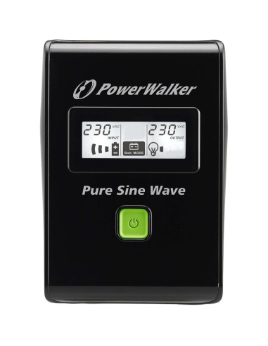 10120061 - Onduleur PowerWalker VI 600 SW IEC 600 VA / 360 W, line-interactive, 3 prises IEC C13