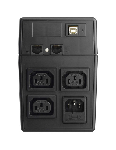 10120061 - Onduleur PowerWalker VI 600 SW IEC 600 VA / 360 W, line-interactive, 3 prises IEC C13