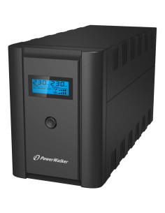 10120097 - Onduleur PowerWalker VI 1200 SHL 1200 VA / 600 W, line-interactive, prises 2 Schuko + 2 IEC C13