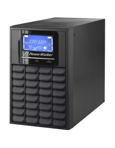 10120177 - Onduleur PowerWalker VFI 1000 C LCD 1000 VA / 800 W, on-line double conversion, 3 prises IEC C13