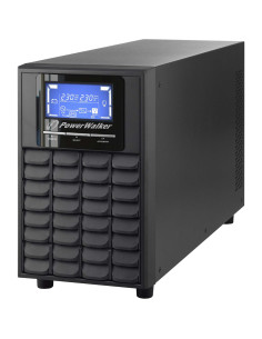 10120178 - Onduleur PowerWalker VFI 2000 C LCD 2000 VA / 1600 W, on-line double conversion, 4 prises IEC C13