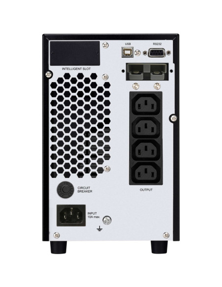 10120178 - Onduleur PowerWalker VFI 2000 C LCD 2000 VA / 1600 W, on-line double conversion, 4 prises IEC C13