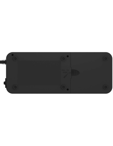 10120410 - Onduleur PowerWalker VFD 600 APFC 600 VA / 300 W, off-line, format multiprise, 4 prises Schuko