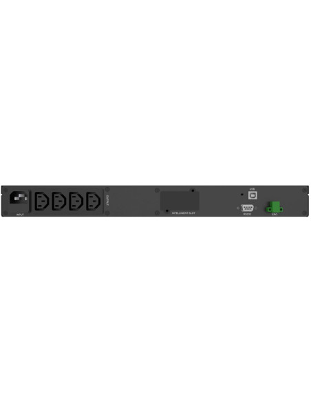 10121047 - Onduleur PowerWalker VI 500 R1U 500 VA / 300 W, line-interactive, rack 1U, 4 prises IEC C13
