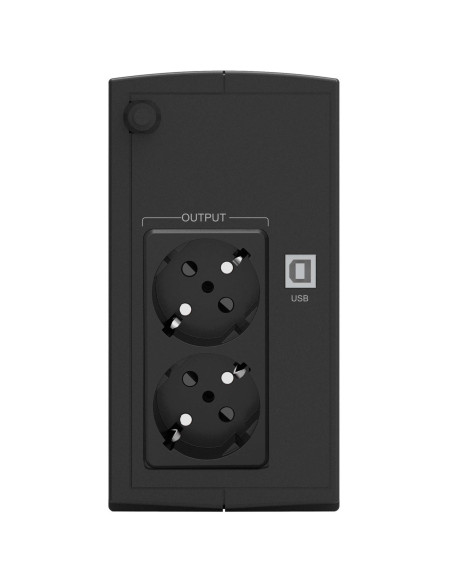 10121067 - Onduleur PowerWalker Basic VI 850 SB 850 VA / 480 W, line-interactive, 2 prises Schuko