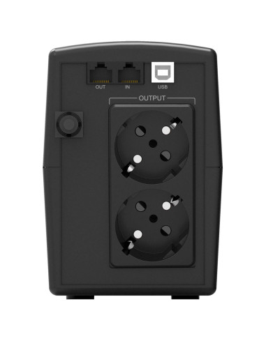 10121073 - Onduleur PowerWalker Basic VI 800 STL 800 VA / 480 W, line-interactive, 2 prises Schuko