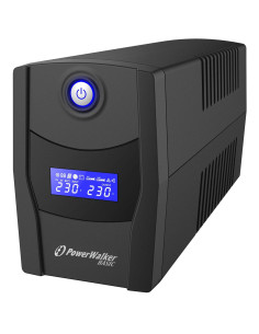 10121074 - Onduleur PowerWalker Basic VI 1000 STL 1000 VA / 600 W, line-interactive, 2 prises Schuko