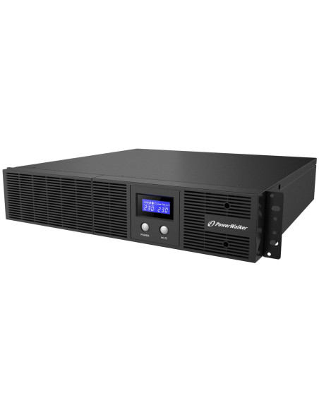 10121099 - Onduleur PowerWalker VI 1200 RLE 1200 VA / 720 W, line-interactive, rack 2U, 4 prises IEC C13