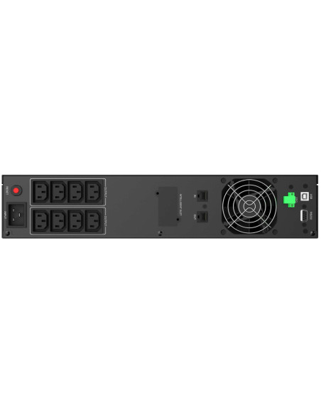 10121101 - Onduleur PowerWalker VI 3000 RLE 3000 VA / 1800 W, line-interactive, rack 2U, 8 prises IEC C13