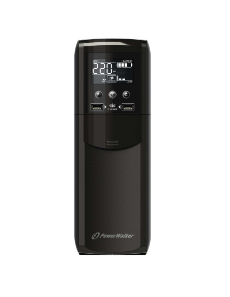 10121113 - Onduleur PowerWalker VI 1200 CSW 1200 VA / 720 W, line-interactive, 2 prises Schuko