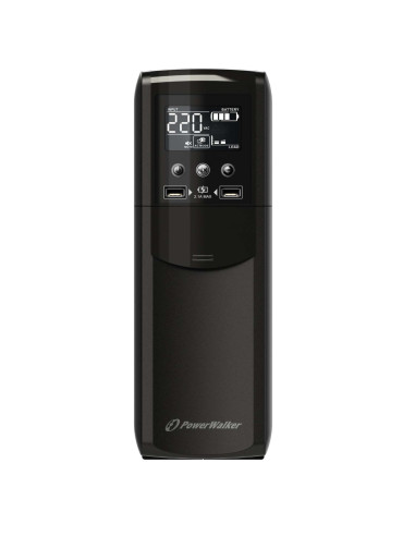 10121114 - Onduleur PowerWalker VI 1500 CSW 1500 VA / 900 W, line-interactive, 2 prises Schuko