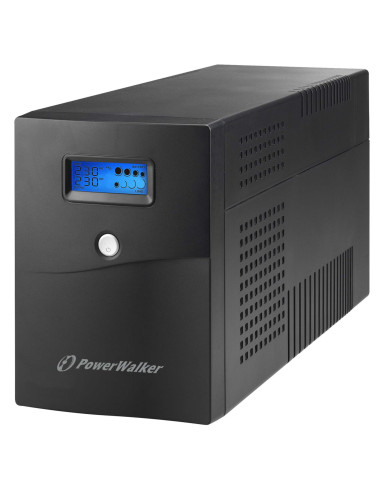 10121144 - Onduleur PowerWalker VI 3000 SCL 3000 VA / 1800 W, line-interactive, 4 prises Schuko