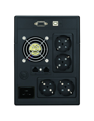 10121144 - Onduleur PowerWalker VI 3000 SCL 3000 VA / 1800 W, line-interactive, 4 prises Schuko