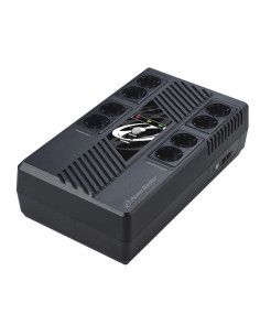 10121160 - Onduleur PowerWalker VI 600 MS 600 VA / 360 W, line-interactive, format multiprise, 4 prises Schuko
