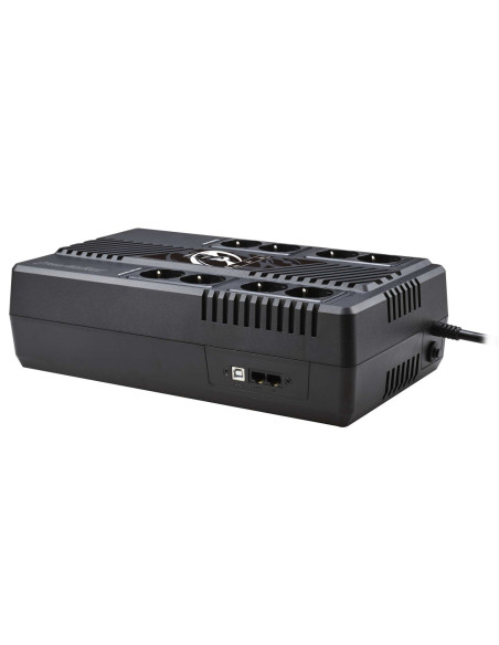 10121160 - Onduleur PowerWalker VI 600 MS 600 VA / 360 W, line-interactive, format multiprise, 4 prises Schuko