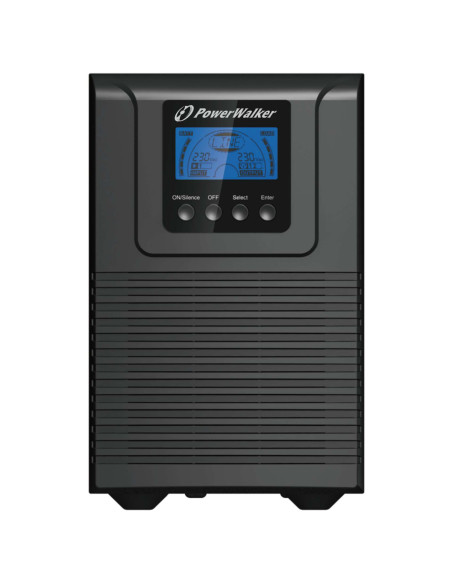 10122041 - Onduleur PowerWalker VFI 1000 TG 1000 VA / 900 W, on-line double conversion, 4 prises IEC C13