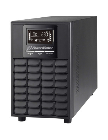 10122109 - Onduleur PowerWalker VFI 1500 CG PF1 1500 VA / 1500 W, on-line double conversion, 4 prises IEC C13
