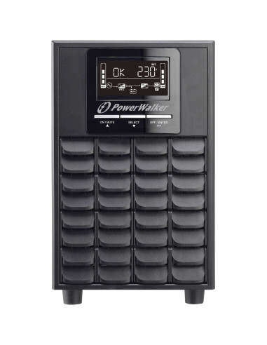 10122109 - Onduleur PowerWalker VFI 1500 CG PF1 1500 VA / 1500 W, on-line double conversion, 4 prises IEC C13