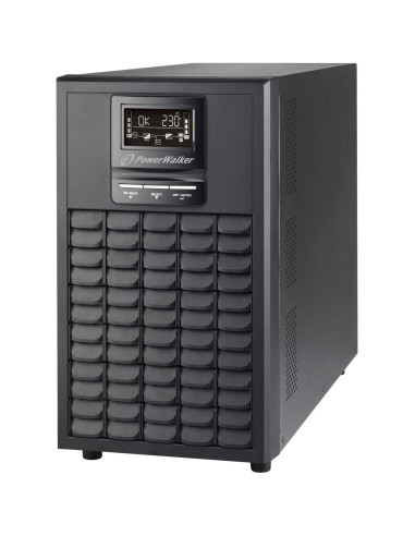 10122111 - Onduleur PowerWalker VFI 3000 CG PF1 3000 VA / 3000 W, on-line double conversion, prises 8 IEC C13 + 1 IEC C19