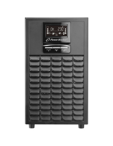 10122111 - Onduleur PowerWalker VFI 3000 CG PF1 3000 VA / 3000 W, on-line double conversion, prises 8 IEC C13 + 1 IEC C19