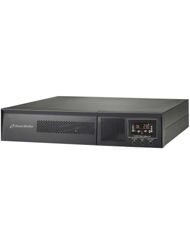 10122112 - Onduleur PowerWalker VFI 1000 RMG PF1 1000 VA / 1000 W, on-line double conversion, rack/tour 2U, 8 prises IEC C13