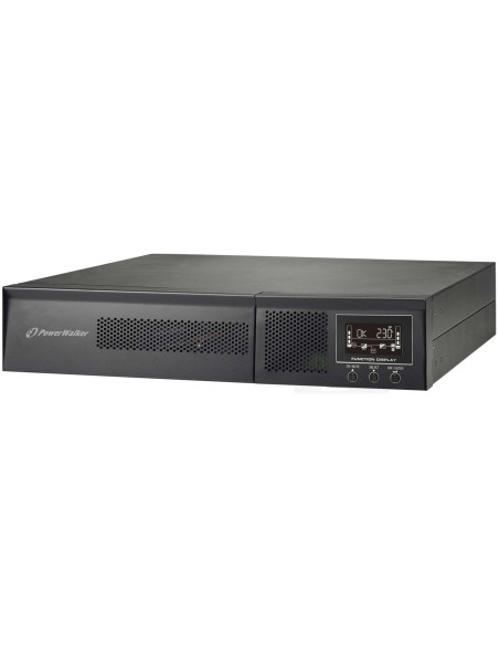 10122112 - Onduleur PowerWalker VFI 1000 RMG PF1 1000 VA / 1000 W, on-line double conversion, rack/tour 2U, 8 prises IEC C13