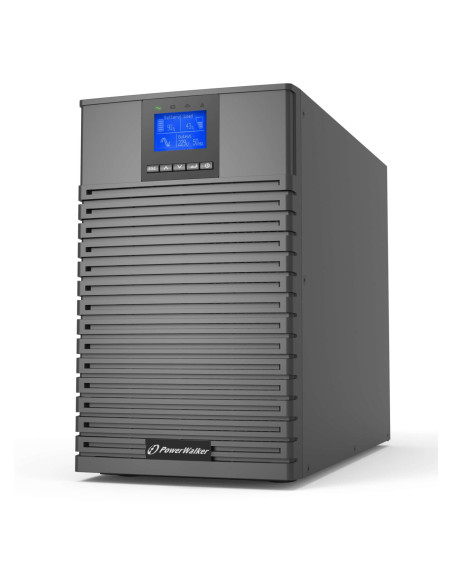 10122194 - Onduleur PowerWalker VFI 2000 ICT IoT 2000 VA / 2000 W, on-line double conversion, 8 prises IEC C13, carte réseau