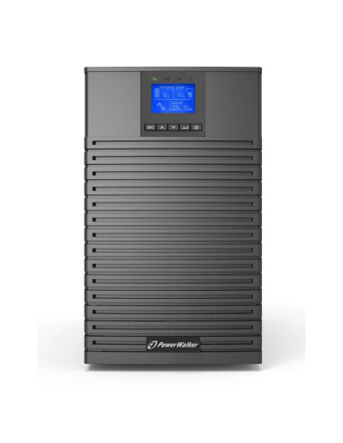 10122195 - Onduleur PowerWalker VFI 3000 ICT IoT 3000 VA / 3000 W, on-line double conversion, prises 8 IEC C13 + 1 IEC C19