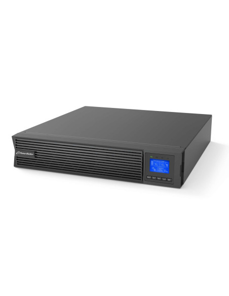 10122197 - Onduleur PowerWalker VFI 1500 ICR IoT 1500 VA / 1500 W, on-line double conversion, rack/tour 2U, 8 prises IEC C13
