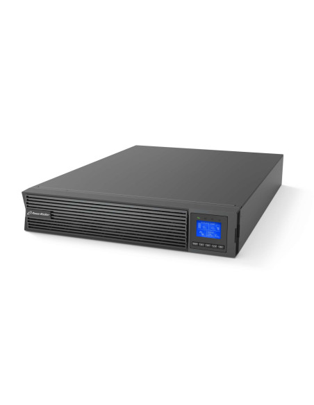 10122198 - Onduleur PowerWalker VFI 2000 ICR IoT 2000 VA / 2000 W, on-line double conversion, rack/tour 2U, 8 prises IEC C13
