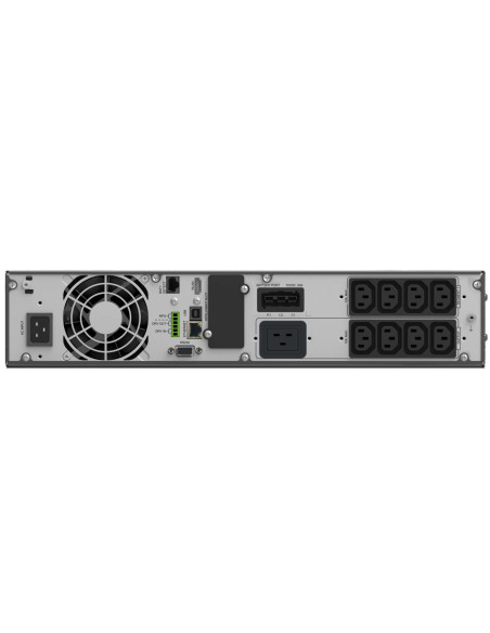 10122199 - Onduleur PowerWalker VFI 3000 ICR IoT 3000 VA / 3000 W, on-line double conversion, rack/tour 2U