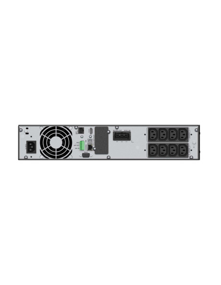 10122289 - Onduleur PowerWalker VFI 1000 ICR IoT DNV 1000 VA / 1000 W, on-line double conversion, rack/tour 2U, 8 prises IEC C13