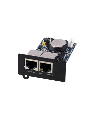 10131008 - Carte SNMP PowerWalker SNMP Card 2 pour onduleurs VI R1U, VI RLE et VFI AT