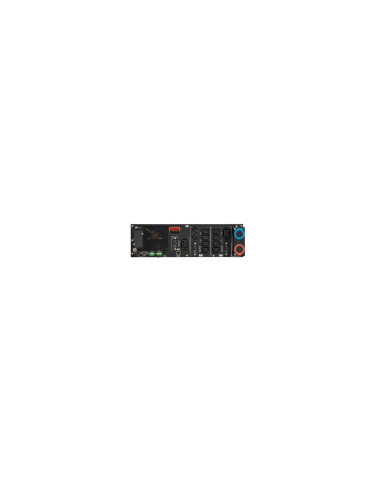 9SX6KIRT3UG2 - Onduleur Eaton 9SX 6000 VA / 6000 W, on-line double conversion, rack/tour 3U, prises 8 IEC C13 + 3 IEC C19