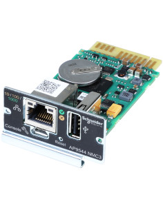 AP9544 - Carte de gestion réseau SNMP et Web APC pour onduleurs Easy UPS monophasés