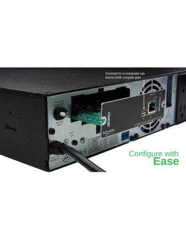 AP9640 - Carte de gestion réseau APC NMC3 pour Smart-UPS à emplacement SmartSlot