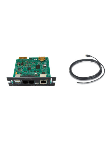 AP9641 - Carte de gestion réseau APC NMC3 avec ports capteurs d'environnement, pour Smart-UPS à emplacement SmartSlot