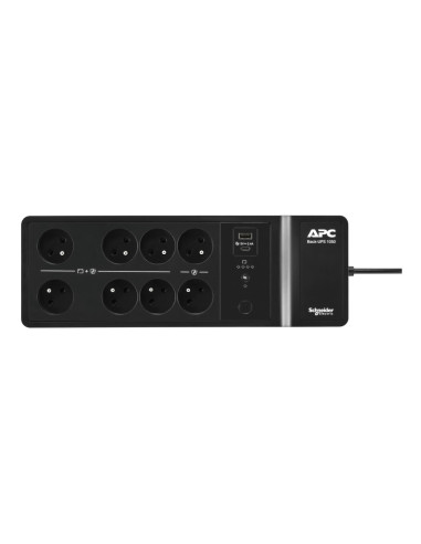 BE1050G2-FR - Onduleur APC Back-UPS BE 1050 VA / 600 W, off-line, 8 prises FR