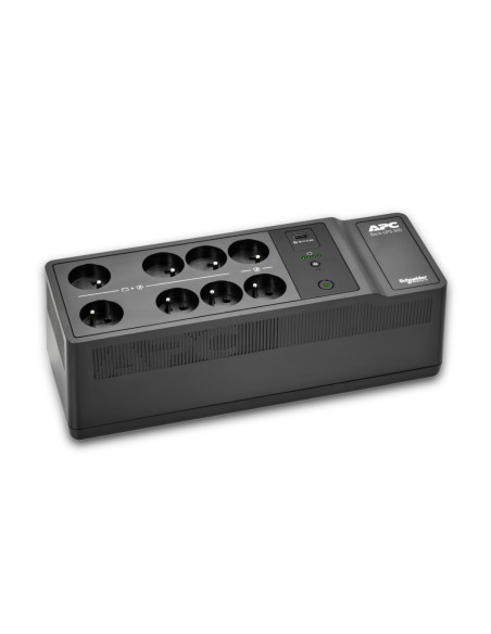 BE500G2-FR - Onduleur APC Back-UPS BE 500 VA / 300 W, off-line, 6 prises FR