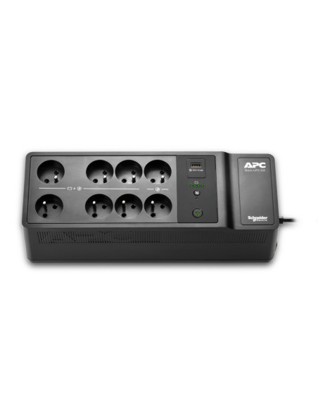 BE500G2-FR - Onduleur APC Back-UPS BE 500 VA / 300 W, off-line, 6 prises FR