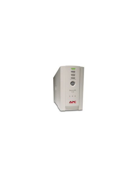 BK500EI - Onduleur APC Back-UPS CS 500 VA / 300 W, off-line, 3 prises IEC C13