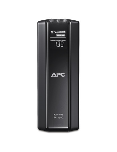 BR1500G-FR - Onduleur APC Back-UPS Pro BR 1500 VA / 865 W, line-interactive, 3 prises FR