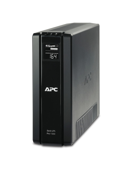 BR1500G-GR - Onduleur APC Back-UPS Pro BR 1500 VA / 865 W, line-interactive, 6 prises Schuko