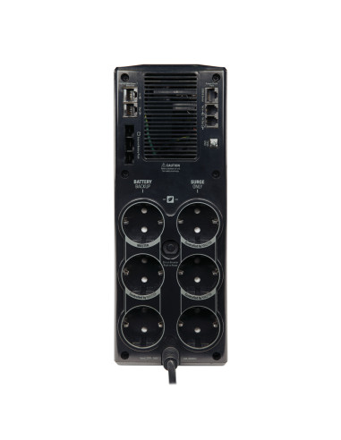 BR1500G-GR - Onduleur APC Back-UPS Pro BR 1500 VA / 865 W, line-interactive, 6 prises Schuko