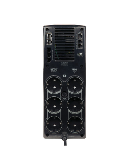 BR1500G-GR - Onduleur APC Back-UPS Pro BR 1500 VA / 865 W, line-interactive, 6 prises Schuko